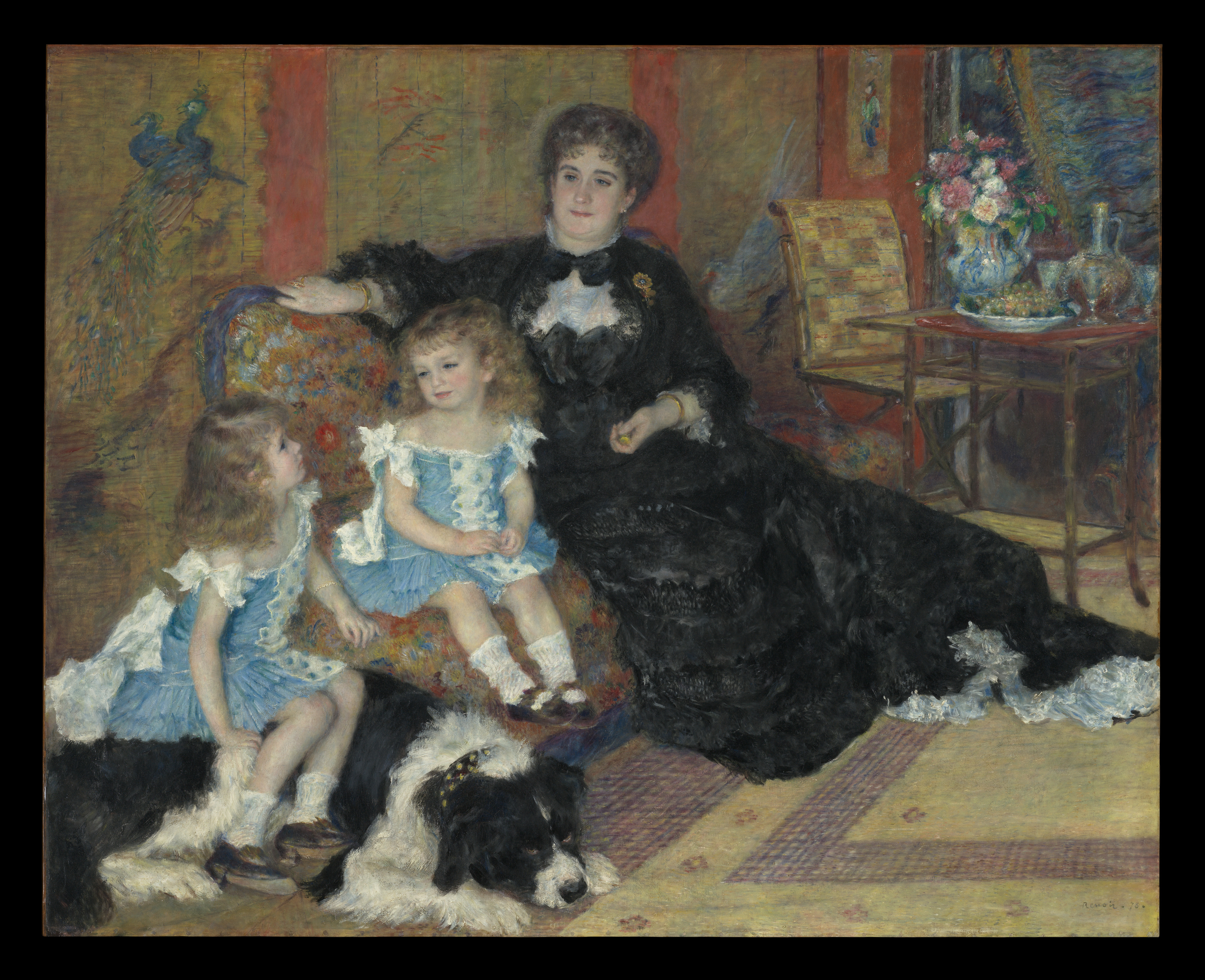 Madame Georges Charpentier (Marguerite-Louise Lemonnier, 1848–1904) and Her Children, Georgette-Berthe (1872–1945) and Paul-Emile-Charles (1875–1895) 커스텀 굿즈 갤러리