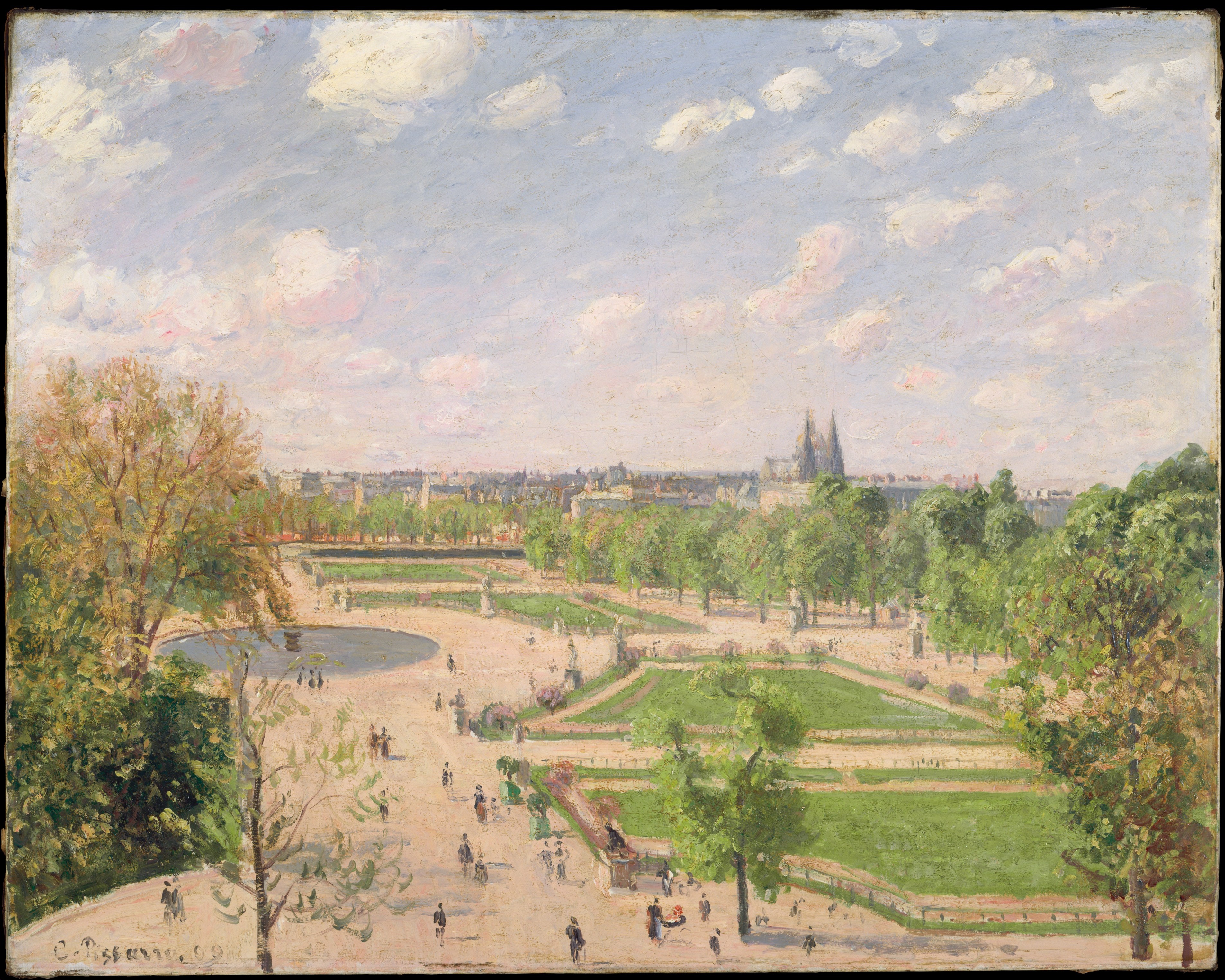 The Garden of the Tuileries on a Spring Morning 커스텀 굿즈 갤러리