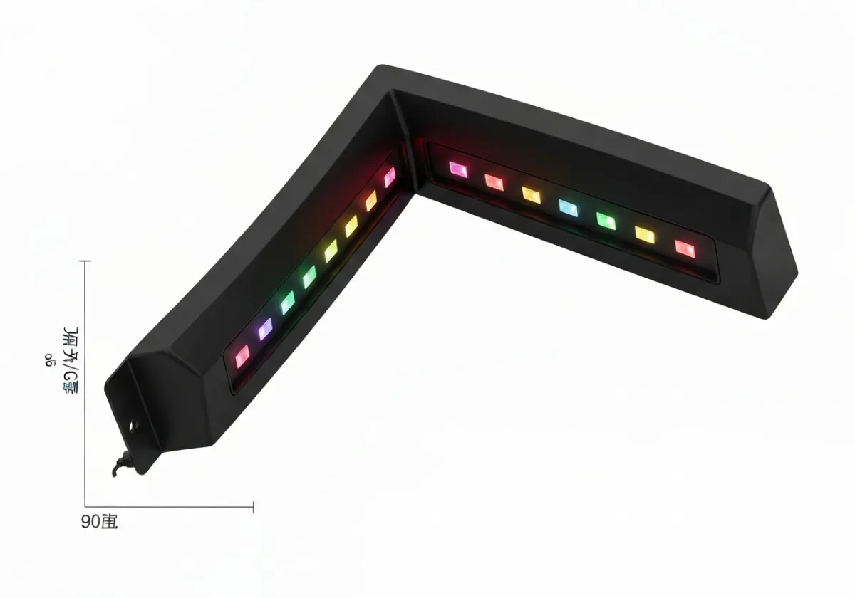 응원봉 제작 LED RGB 발광 전원 방식 색상 표현 예시