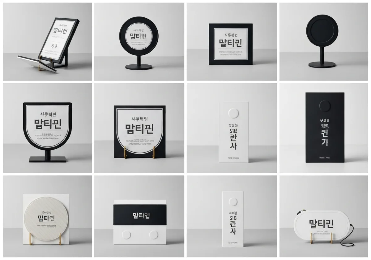 판촉물 디지털 인쇄 판 없는 출력 소량 다품종 여러 디자인 굿즈 제작