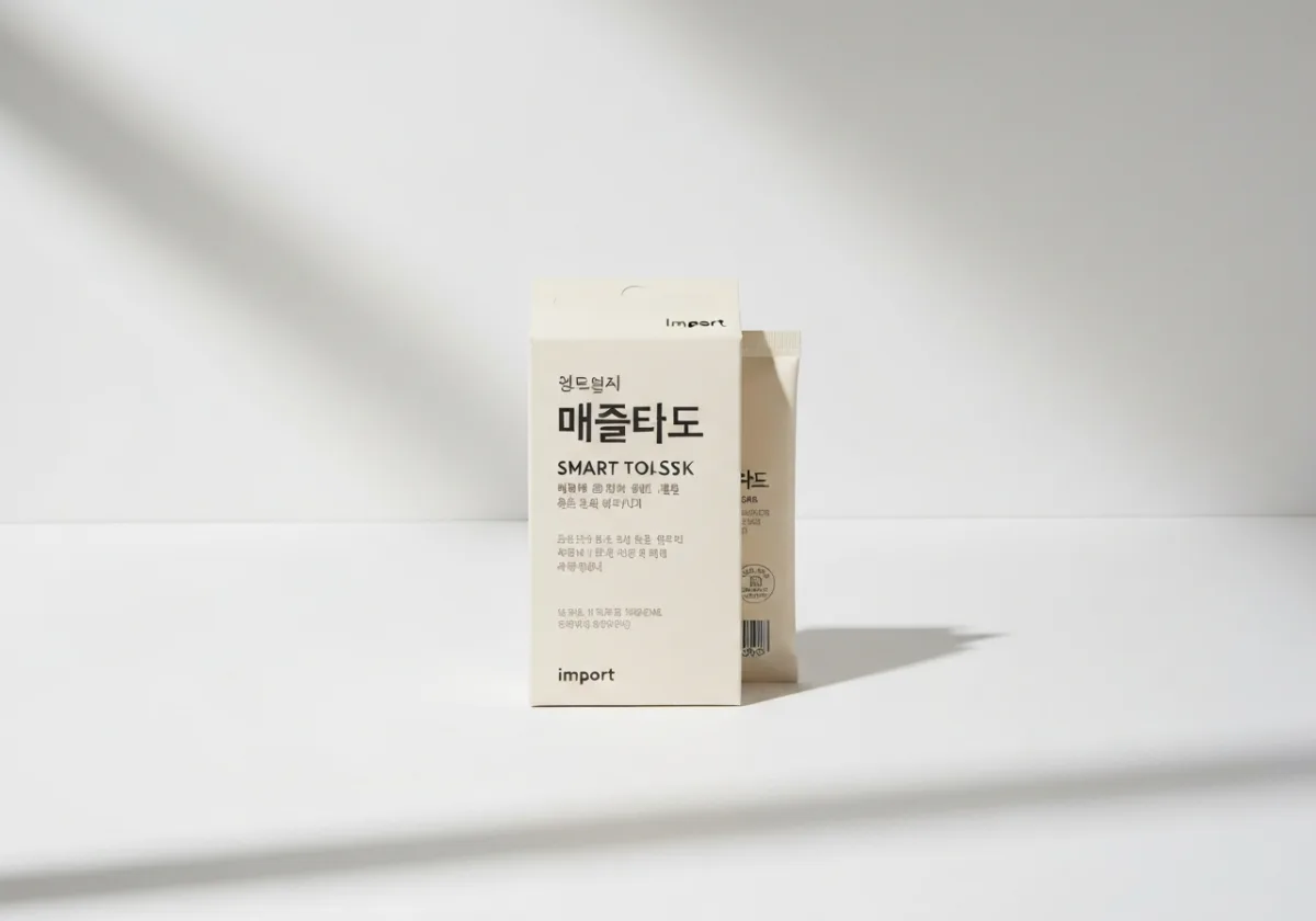 스마트톡 제작 브랜드 판촉 굿즈 카드형 패키징 연출