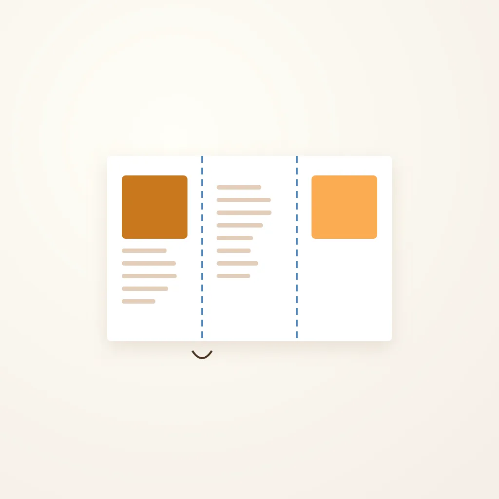 접지선을 표시한 리플렛 인쇄물의 접지 전개 안내